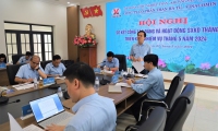 Hội nghị sơ kết công tác Đảng và hoạt động SXKD tháng 4, triển khai nhiệm vụ trọng tâm tháng 5 năm 2024