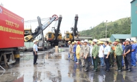 CÔNG TY CP THAN HÀ TU - VINACOMIN TỔ CHỨC THÀNH CÔNG DIỄN TẬP PHƯƠNG ÁN CHỮA CHÁY VÀ CỨU NẠN, CỨU HỘ NĂM 2025