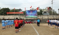 Than Hà Tu tổ chức giải bóng đá cán bộ quản lý năm 2019