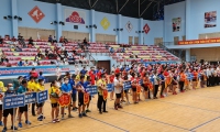 Đoàn vận động viên Công ty CP than Hà Tu tham gia thi đấu giải cầu lông phong trào TKV năm 2022