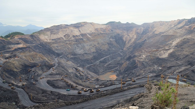 Toàn cảnh khai trường sản xuất Bác Bằng Danh Than Hà Tu