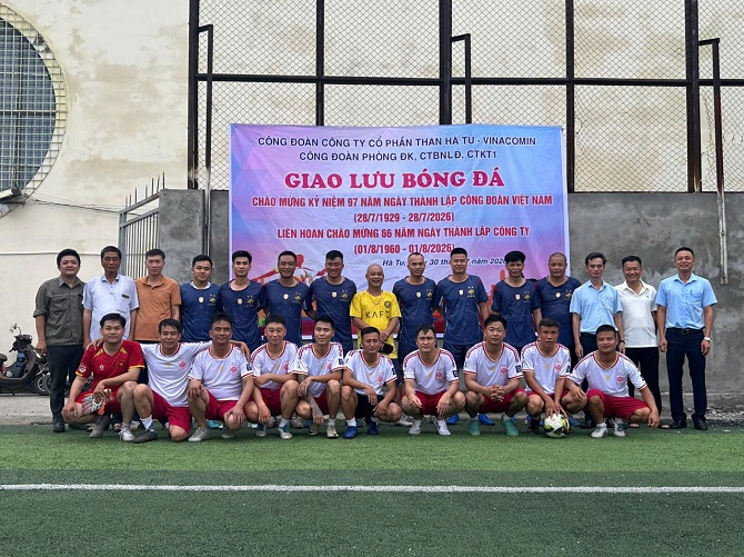 Giao hữu thể thao giữa các đơn vị khối sản xuất