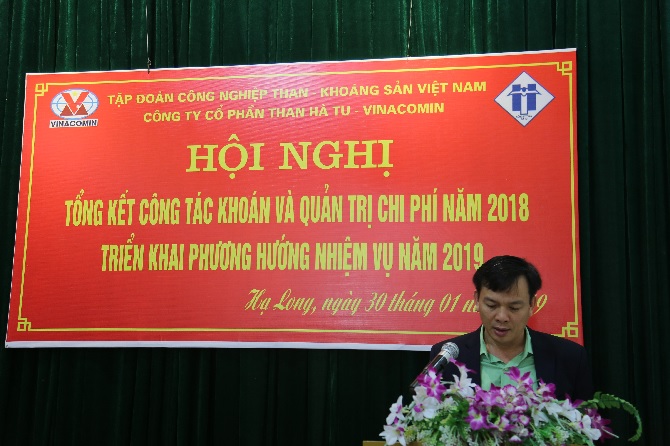 TỔNG KẾT CÔNG TÁC KHOÁN QUẢN TRỊ CHI PHÍ NĂM 2018 - TRIỂN KHAI PHƯƠNG HƯỚNG, NHIỆM VỤ NĂM 2019