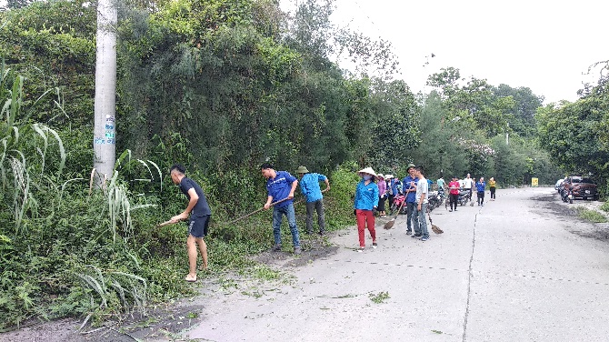 Đoàn TN than Hà Tu - Ra quân hưởng ứng Ngày môi trường thế giới 5/6 và chiến dịch tình nguyện hè năm 2019