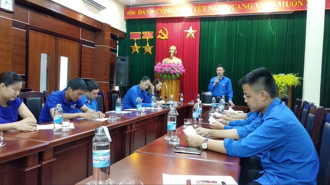 Đoàn TN Than Hà Tu : Sơ kết công tác Đoàn và phong trào TTN tháng 05, triển khai phương hướng nhiệm vụ tháng 06 năm 2020